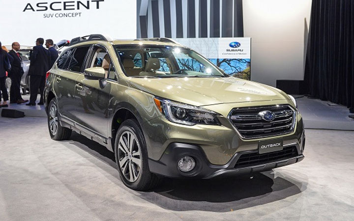 Außenseite Subaru Outback 2019-2020