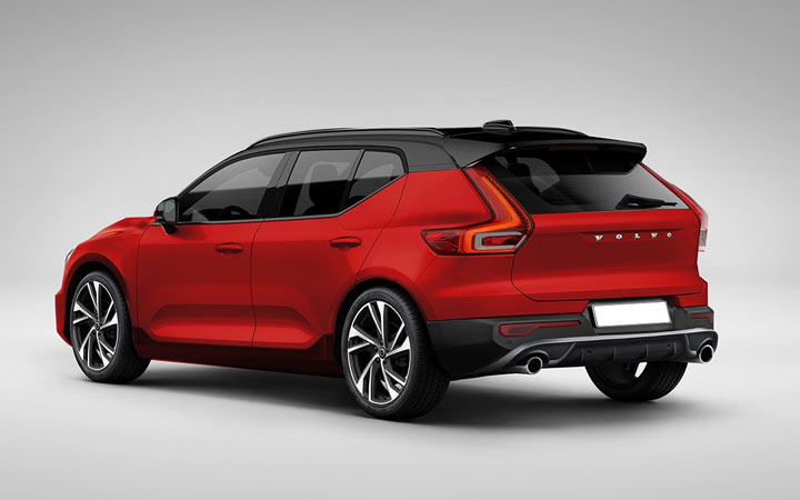 Außen Volvo V40 2019-2020 Jahr
