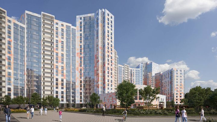 Ruhiger Hafen der hellen Welt