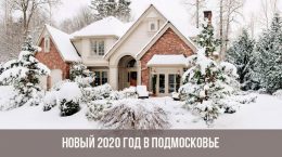 Neujahr in den Vororten im Jahr 2020