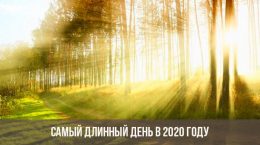 Der längste Tag im Jahr 2020