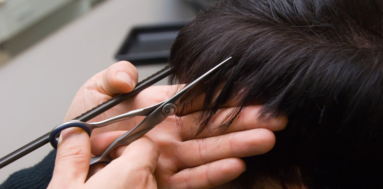 Haare schneiden