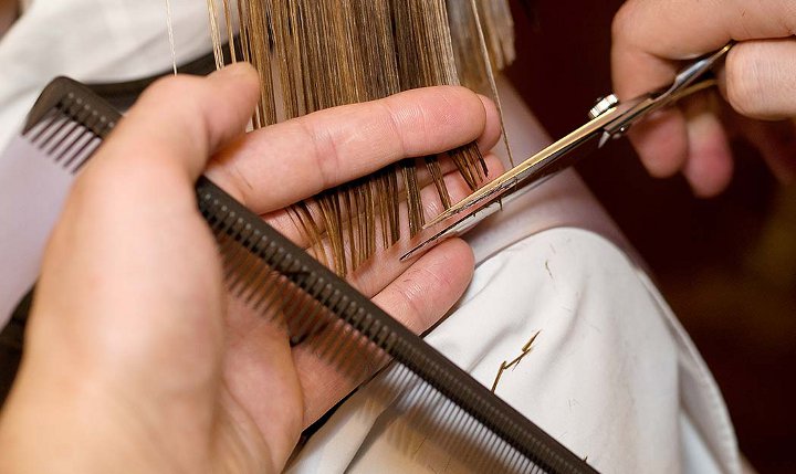 Haare schneiden