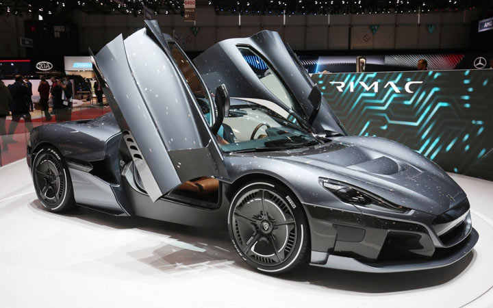 Elektro-Supersportwagen Rimac C-Two 2019-2020