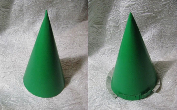 Herringbone Kanzashi Schritt für Schritt Anleitung Schritt 1