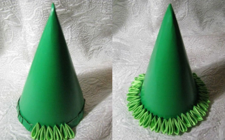 Kanzashis Fischgrätenmuster Schritt für Schritt Anleitung 4