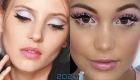 Weißes Make-up für das neue Jahr 2020