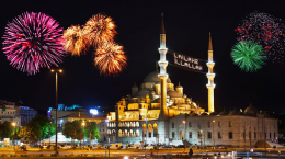 Neues Jahr 2020 in der Türkei