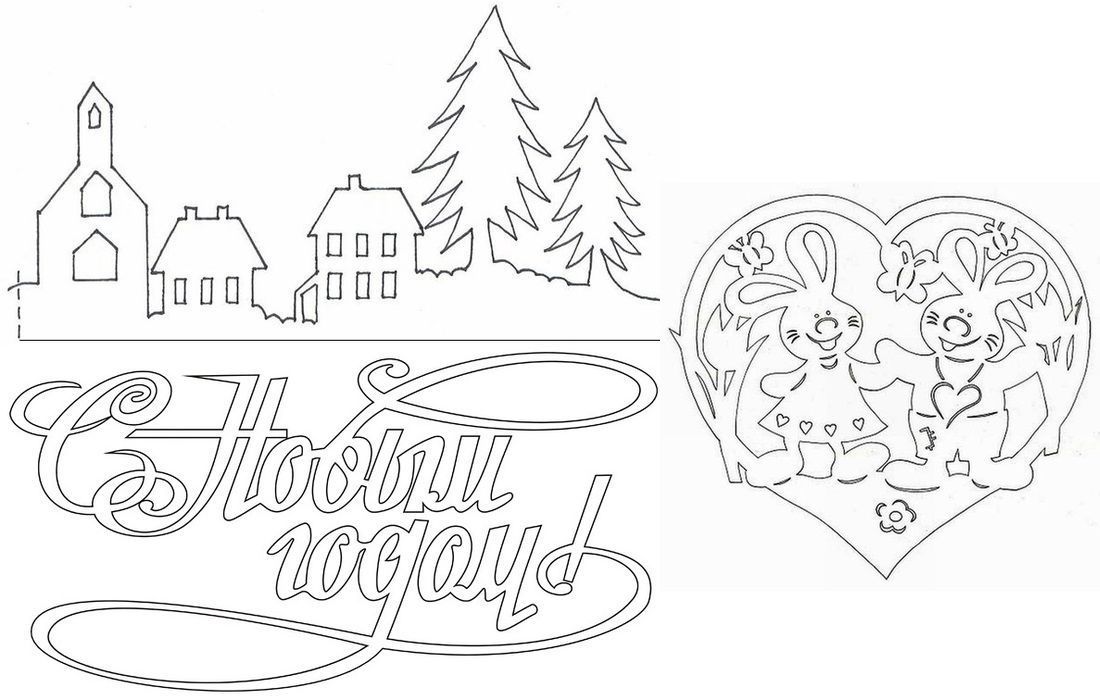 oformlenie-okon-k-novomu-2020-godu-11 Fensterdekoration für das neue Jahr 2020: Vorlagen