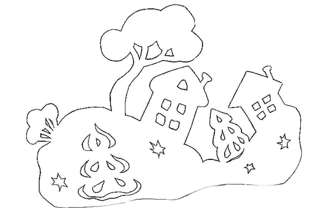 oformlenie-okon-k-novomu-2020-godu-17 Fensterdekoration für das neue Jahr 2020: Vorlagen