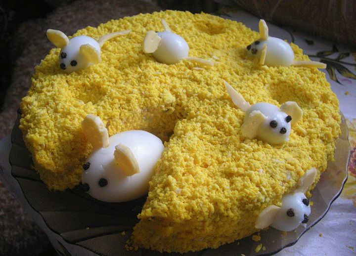 Salat Kryka mit Ananas