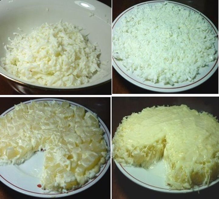 Salat Kryka mit Ananas