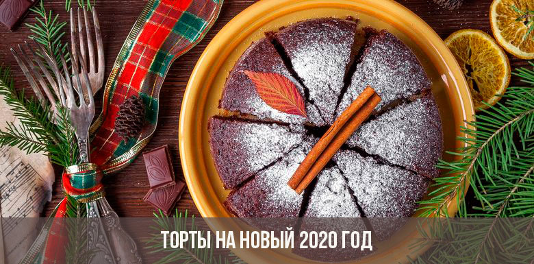 Kuchen für das neue Jahr 2020