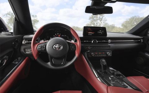 Salon der ersten Produktion Toyota Supra 2020