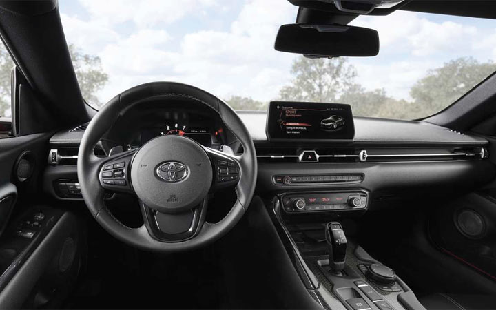 Innenausstattung Toyota Supra 2020
