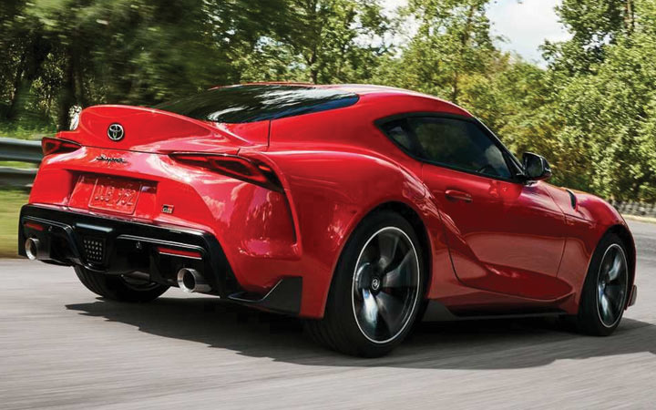 Überprüfen Sie Toyota Supra 2020 Foto Video