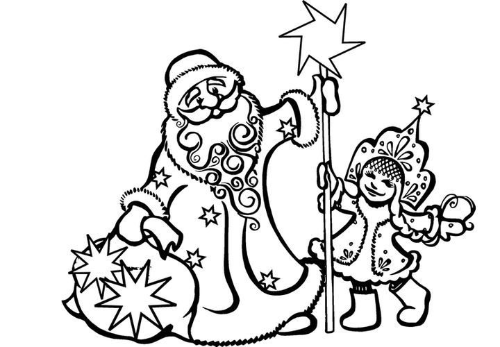 Neujahrsausschnitte an den Fenstern