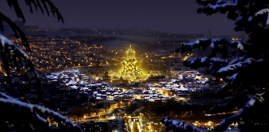 Neues Jahr 2020 in Georgien