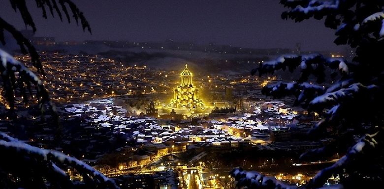 Neues Jahr 2020 in Georgien