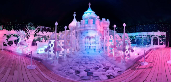 Poklonnaya Hill für das neue Jahr 2020