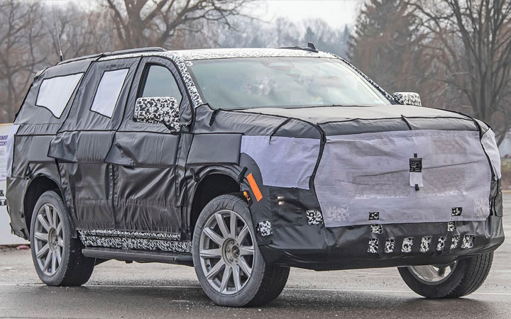 Cadillac Escalade 5 Generation erste Fotos