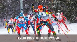 Biathlon Weltcup 2020