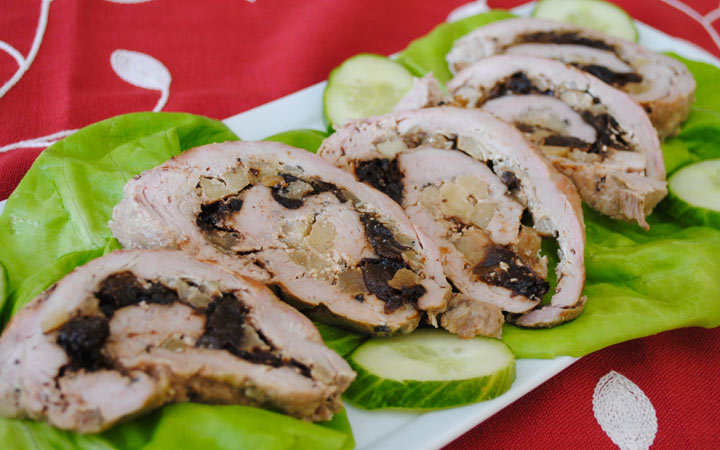 Neujahrsgerichte aus Schweinefleisch