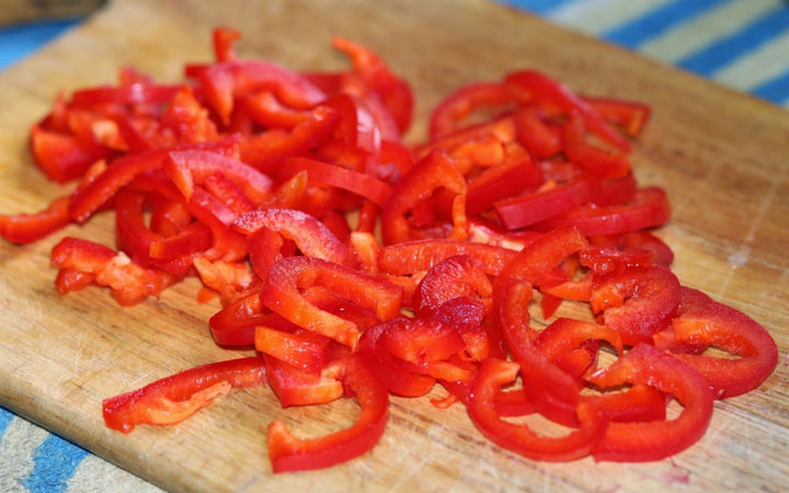 Pikantes Rindfleisch mit Orangensauce scharfes Rezept für das neue Jahr 2020