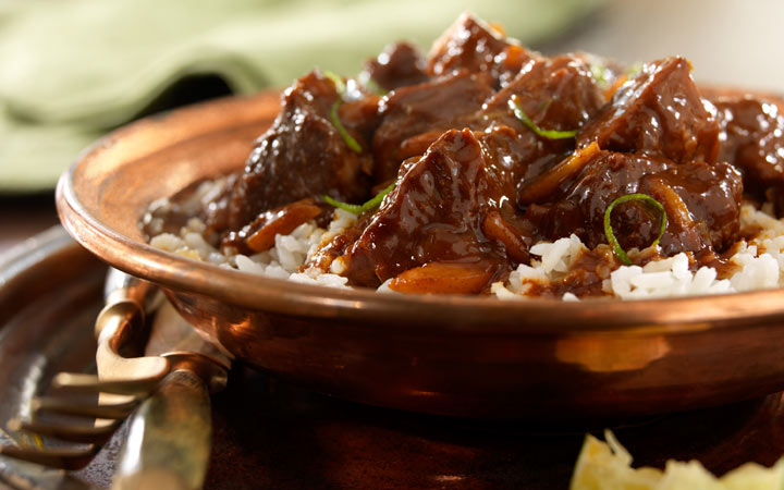 Heiß auf Neujahr 2020 - scharfes Rindfleisch