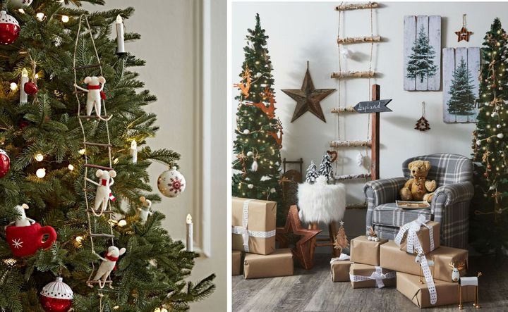 Skandinavische Weihnachtsbäume