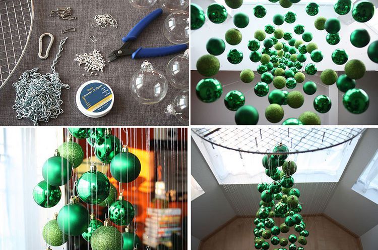 Wie man einen Weihnachtsbaum schmückt