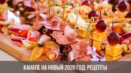 Häppchen für das neue Jahr 2020: Rezepte