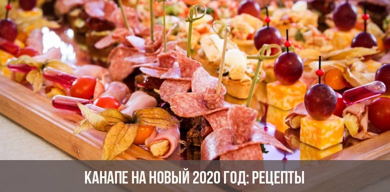 Häppchen für das neue Jahr 2020: Rezepte