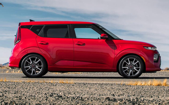 Abmessungen des neuen Kia Soul 2020