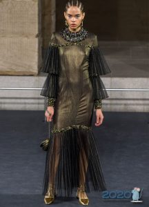 Plisse in den Bildern von Chanel