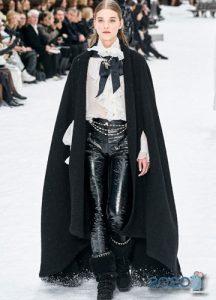 Cape aus dem Chanel Modehaus Herbst-Winter 2019-2020