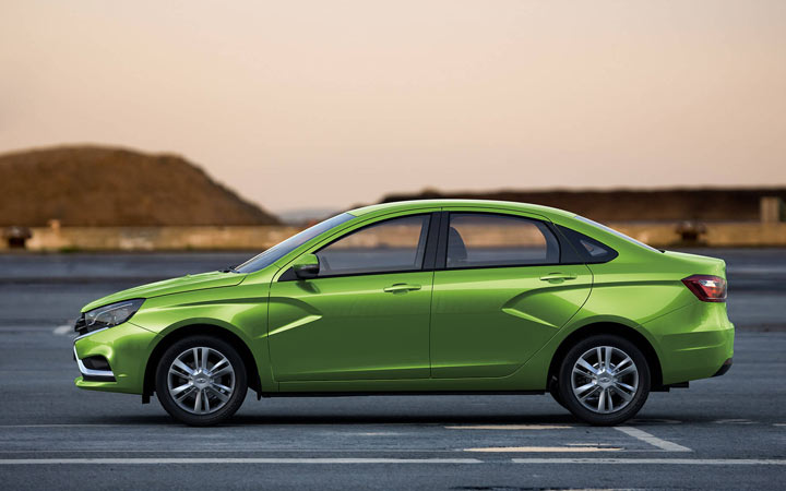 Abmessungen Lada Vesta FL 2020