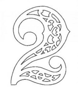 Zahlschablonen für Aufschrift guten Rutsch ins Neue Jahr 2020