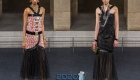 Kleid mit einer Rockwelle Chanel Herbst-Winter 2019-2020