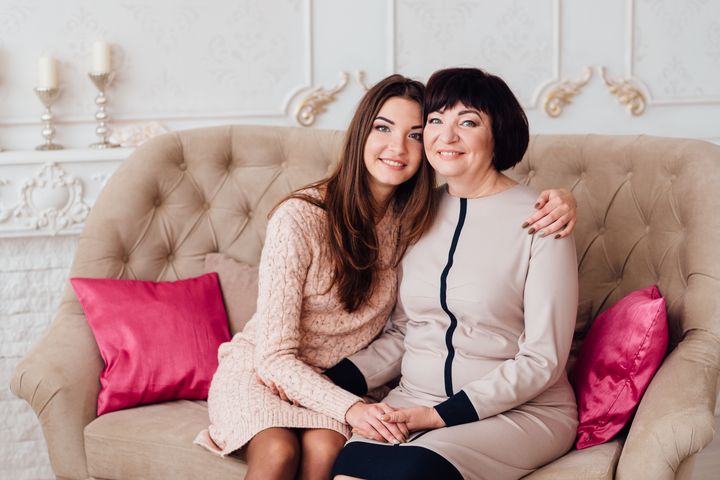 Fotoshooting mit Mama