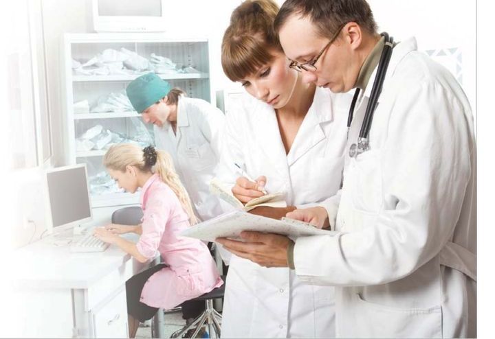 Ärzte im Krankenhaus