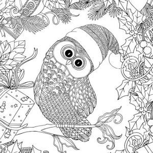 Malvorlagen für Erwachsene Weihnachtsthema