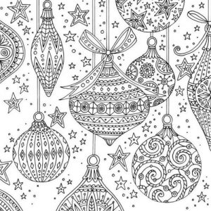 Malbuch für Erwachsene Weihnachtsbaum Spielzeug 2020