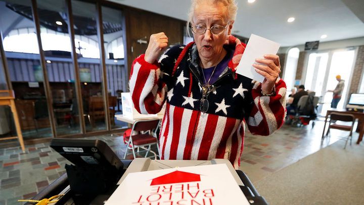 Abstimmung in Amerika