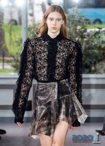 Spitzenbluse Herbst-Winter 2019-2020