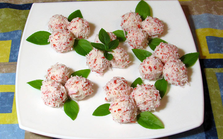 Raffaello mit Hartkäse - Rezepte für das neue Jahr 2020