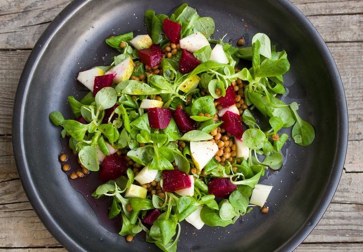 Salate für das neue Jahr 2020