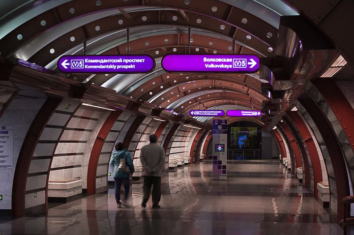 U-Bahn in St. Petersburg
