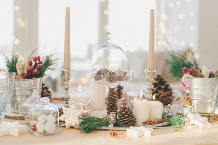 kak-nakryt-stol-na-novyj-2020-god-22 Tischdekoration des neuen Jahres