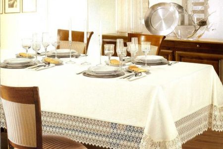 Tischdecke des neuen Jahres